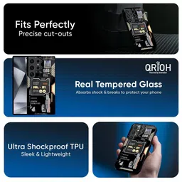 QRIOH Geometric Printed Back Case Mobile Accessories-picture-37