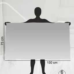 Athom Living Grey 5 Pcs Striped Cotton 210 GSM Bath Towel image 5