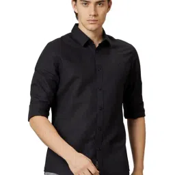 Being Human Black Slim Fit Shirt-picture-16