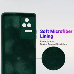 LIRAMARK Poco F6 5G Silicon Back Case Mobile Accessories image 2