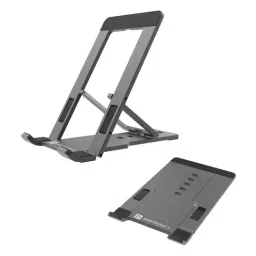 Portronics POR-1780 Modesk One Universal Mobile & Tablet Holder with 5 Adjustable Angles (Grey)-image-6