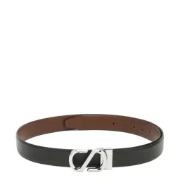 Teakwood Leathers Black Leather Waist Belt for Men image 2