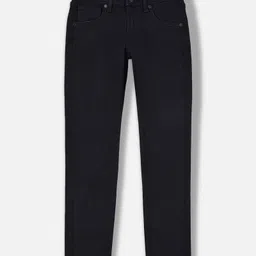 Pepe Jeans Cotton Woven Full Length Solid Coloured Jeans - Black-picture-21