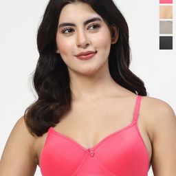 LILY Maofcigam Pack Of 4 Full Coverage Heavily Padded T-shirt Bra-picture-39