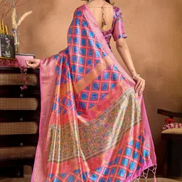 Vmdesigns Silk Blend Handloom Saree image 5