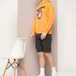 Kook N Keech Men Printed Hooded Sweatshirt image 5