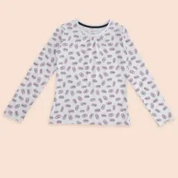 Pantaloons Junior Grey Cotton Printed Full Sleeves T-Shirt-picture-44