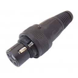 MX XLR 3 Pin MIC Female Connector with Lock Ring and Locking Screw (MX-3142)-picture-12