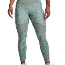 UNDER ARMOUR Green Printed Sports Tights-image-5