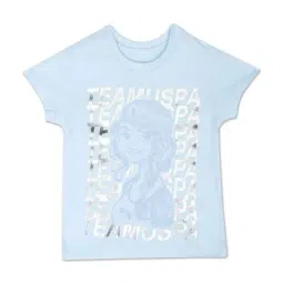 U.S. Polo Assn. Kids Blue Cotton Printed T-Shirt-picture-31