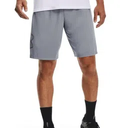 Under Armour Gray Loose Fit Sports Shorts-picture-22