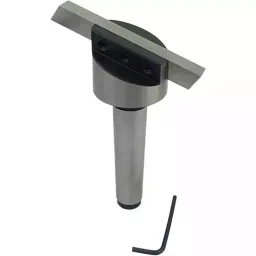 Buyohlic International Fly Cutter 2 inch (50 mm) Head Dia. 2MT Shank M10 x 1.5 mm Draw Bar with HSS Tool Bit for Milling and Lathe Machine, ALNFC2HMM1Variation-image-30
