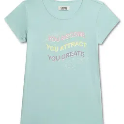 Cantabil Kids Green Printed T-Shirt-image-37