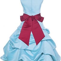 Shahina Fashion Girls Belted Detail Fit and Flare Dresses-image-77