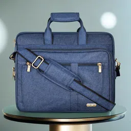 LOREM Unisex Textured Laptop Bag-picture-34