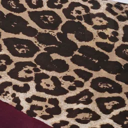 Style Quotient Women Brown & Purple Leopard Print Top image 2