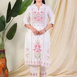 Aramya Women Floral Printed Ethnic Palazzos image 5