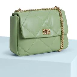 Forever Glam by Pantaloons Green Small Cross Body Bag-picture-32