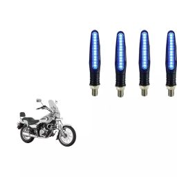 Cartronics Pencil Type Blue LED Indicator for Bajaj Avenger Cruise 220 2 (Pack of 4 Pcs)-picture-19