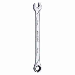 Westward Ratcheting Wrench Alloy Steel Chrome Head Size 18 mm Overall Length 11 3/8 inch, 54PN99-image-46