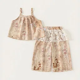 LULU & SKY Girls Printed Top with Trousers-picture-39