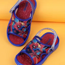 Kidsville Marvel Featuring Spiderman Designed Sandals - Blue-image-66