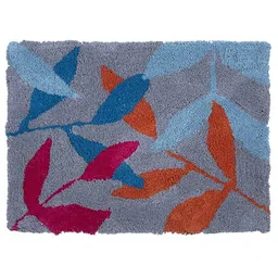 AAZEEM Abstract Cotton  Door mat  for Home (Multicolour) image 2