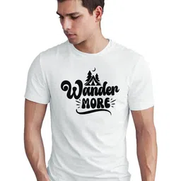 Seekbuylove Men Bio Finish Wander More Round Neck Pure Cotton T-shirt-picture-17