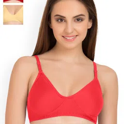Tweens Pack of 3 Full Coverage T-shirt Bras TW285-picture-48