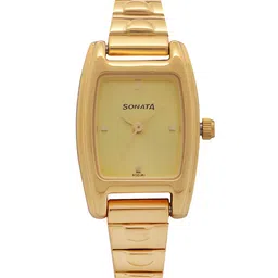 Sonata Women Gold-Toned Analogue Watch NK8103YM01-picture-37