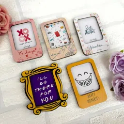 Personalized Special Photo Frame Magnets - Set Of 5 image 1