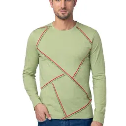 Being Human Green Regular Fit Printed T-Shirt-picture-22