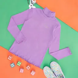 Pantaloons Junior Kids Lavender Embellished Full Sleeves Sweatshirt-picture-19