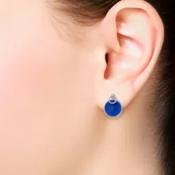 The Real Effect London 800 Silver Earrings for Women image 2