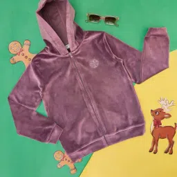 Pantaloons Junior Kids Purple Embellished Full Sleeves Sweatshirt-image-46
