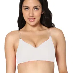 IN CARE White Cotton T-Shirt Bra-picture-10