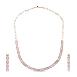 Fida Gold-Plated AD Studded Jewellery Set image 3