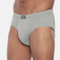 Jockey Men Pack of 2 Grey Melange Solid Briefs image 4