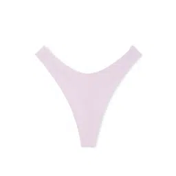 victoria's secret intimates Victoria's Secret Stretch Cotton Scoop High-Leg Thong Panty - Lavender-picture-26