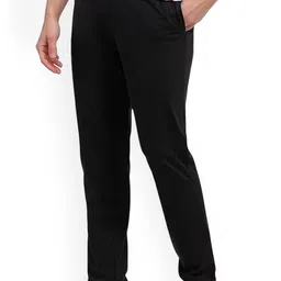 TESON Men Cotton Mid-Rise Track Pants image 4