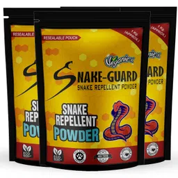Veganie-X Snake Guard Snake Repellent Powder | Non-Toxic Safe Eco-Friendly Long-Lasting Protection | Snake Repellent for Outdoors Home-3 Kg, Pack of 3 image 1