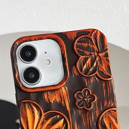 Luxury Kase Floral Printed iPhone 11 Back Case Mobile Accessories image 3