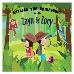 zayn & zoey Explore The Rainforest - English-picture-27