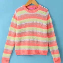 Wingsfield Full Sleeves StripedPullover - Multi Colour-picture-34