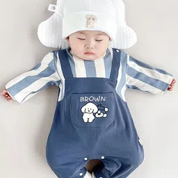 StyleCast x Revolte Boys Printed Cotton Rompers-picture-19