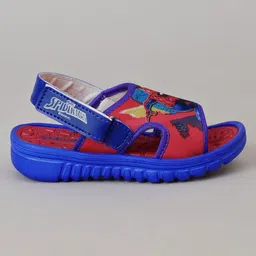 Kidsville Marvel Featuring Spiderman Designed Sandals - Blue image 3
