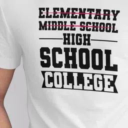 Seekbuylove Men Typography Printed Bio Finish T-shirt image 5