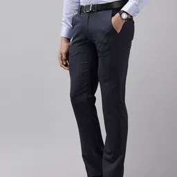 Van Heusen Men Slim Fit Formal Trousers image 5