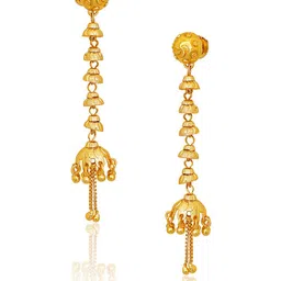 Raj And Deb Gold-Plated Drop Earrings image 4