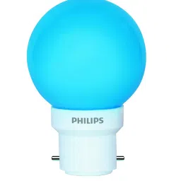 PHILIPS 0.5W B22 LED Blue LED Bulb (Deco Mini)-picture-24
